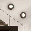 Axyaa Black Premium Stone LED Wall Sconce Light for Modern Home Decoration