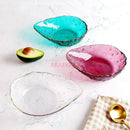 Axyaa Glass Bowl Set for Fruit Salad Dessert Snacks Home Kitchen Décor