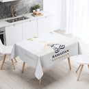 Axyaa Ramadan Mubarak Tablecloth - Islamic Muslim Mosque Home Decor