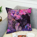 Axyaa Decorative Pillow Covers for Home Bed Car 45*45 Cushion Cases