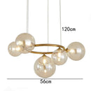 Axyaa Nordic Pendant Light Chandelier for Dining Room and Living Room
