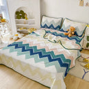 Axyaa Cooling Comforter Set with Latex Bed Mat - Lightweight & Breathable Quilt