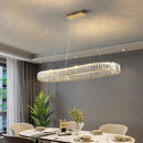Axyaa Crystal Chandelier Pendant Lamp for Living Room Dining Room Ceiling Light