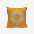 Axyaa Mandala Boho Retro Designer Linen Cushion Cover 45*45cm for Sofa