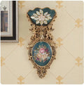 Axyaa Diamond Angel Wall Vase: Elegant Home Decor Resin Flower Pot Mural for Restaurants