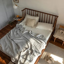 Axyaa Queen Summer Blanket: Soft Cotton Quilt, Breathable, Skin-Friendly
