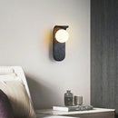 Axyaa Black Hole Stone Wall Lamp - Minimalist Italian Design - High-End Retro Sconce