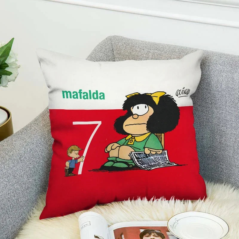 Axyaa Short Plush Throw Pillow Covers for Bed Pillows 45x45 Decorative Cushions