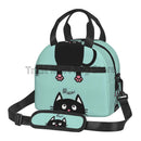 Axyaa Cute Cats Thermal Lunch Bag: Insulated Bento Tote for School & Office