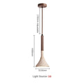 Axyaa Yellow Marble Pendant Light - Nordic LED Hanging Lamp for Dining Room