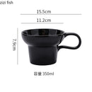 Axya Ceramic Handle Mug Set for Couples