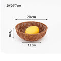 Axyaa Rattan Wicker Serving Baskets Set | 10 Styles for Restaurant Use