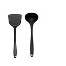 Axyaa Silicone Kitchen Utensils Set for Non-Stick Cookware with Ladle and Shovel