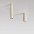 Axyaa Yellow Travertine Ceiling Lamp | Modern Minimalist Retro Design