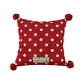 Axyaa Polka Dot Living Room Pillow Covers - Stylish Sofa & Office Decor - Headboard Backrest Pillow