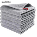 Axyaa Cotton Kitchen Towels Set of 4, Ultra Soft Absorbent Dishcloths