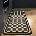 Axyaa Printed Kitchen Mat - Absorbent & Non-slip Area Rug for Living Room, Bedroom & Hallway