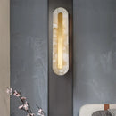 Axyaa Gold Marble LED Wall Sconces for Indoor Decorative Lighting