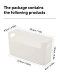Axyaa Kitchen Wall-Mounted Storage Box - Multifunctional Plastic Organizer