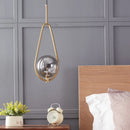 Axyaa Modern Glass Ball Pendant Lighting for Bedroom and Bathroom Decoration