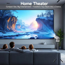 Axyaa 4K 720P Projector 8000 Lumens WiFi BT5.4 Android 14 - Home Theater Video