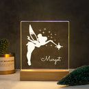 Axyaa Personalized 3D LED Name Nightlight - Kids Bedroom Decoration & Gift
