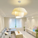Axyaa Minimalist LED Fabric Chandelier for Home Decoration