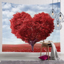 Axyaa Pink Kawaii Wall Hanging Tapestry for Living Bedroom Decor