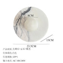 Axyaa Alabaster Wall Sconce: Elegant Marble Ceiling Light Fixture