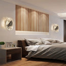Axyaa Crystal Wall Lamp: Modern Luxury Bedroom Decoration, Creative LED Indoor Lighting