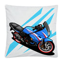 Axyaa Motorcycle Cartoon Plush Pillowcase Home Sofa Car Decor 45x45 cm