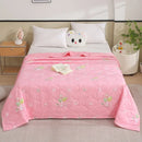 Axyaa Summer Cool Quilt: Washable Thin Cotton Single Double Quilt