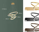 Axyaa Facil Indoor Chandelier Staircase Ceiling Lamp Lighting Fixtures
