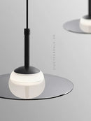 Axya Minimalist Glass Bedside Pendant Lamp for Bars and Restaurants