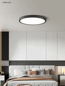 Axyaa LED Modern Ceiling Lamp | Ultra-Thin Italian Style | Bedroom, Living Room, Study Lighting