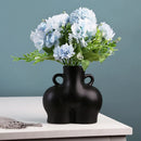 Axya Nordic Ceramic Vase for Home Decor, Living Room & Bedroom Accents