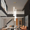 Axyaa Nordic Dining Room Pendant Light Chandelier for Living Room