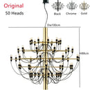 Axyaa Sarfatti 2097 Chandelier: High-End Decor for Living Room, Bedroom, and Kitchen