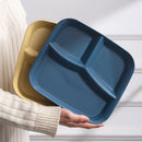Axyaa Food Grade Plastic Dinner Plate Multipurpose Storage Tray Heat-resistant Dishes