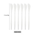 Axyaa Gold Stainless Steel Cutlery Set of 6 Butter Cheese Dessert Knives