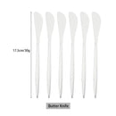 Axyaa Gold Stainless Steel Cutlery Set of 6 Butter Cheese Dessert Knives
