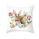 Axyaa Rabbit Flower Grass Ring Egg Pillow Sleeve Axyaa Sofa Seat Chair Decor