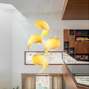 Axyaa Conch Shell Chandeliers: Creative Pendant Lights for Room Decor & LED Fixture.