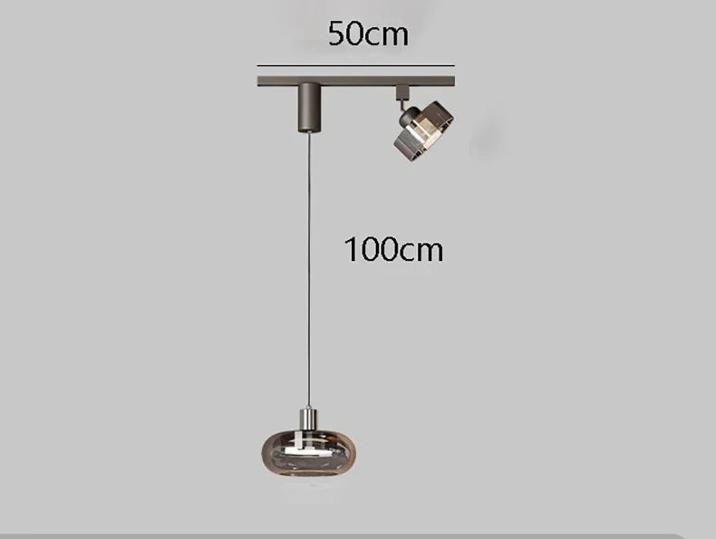 Axyaa Ring LED Pendant Light for Modern Home Decor & Indoor Lighting