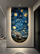 Axyaa Abstract Starry Sky Wall Lamp LED Light for Modern Home Decoration