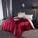 Axyaa Mulberry Silk Duvet Cover Queen Skin Beauty Comforter Cover Bed Blanket