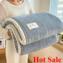 Axyaa Winter King Size Plaid Throw Blanket - Cozy Home Comforter