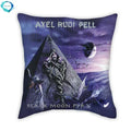 Axyaa Printed Polyester Throw Pillow Cover Square Zipper Pillow Cases