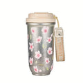 Axyaa Sakura Titanium Thermal Water Bottle - Stainless Steel Vacuum Tumbler