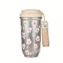 Axyaa Sakura Titanium Thermal Water Bottle - Stainless Steel Vacuum Tumbler